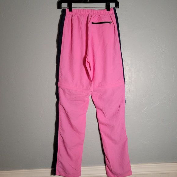 NWT M2C Pink and Blue 2 in 1 Wind Pants and Shorts Removable Legs Size Small - Picture 5 of 6